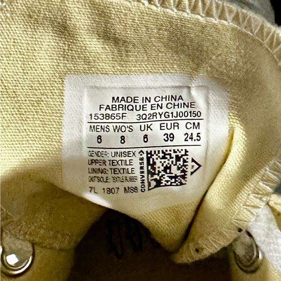 Converse Chuck Taylor All Star Canvas
High-Top Blue Men's size 6/Womenβs size 8 - Picture 6 of 9